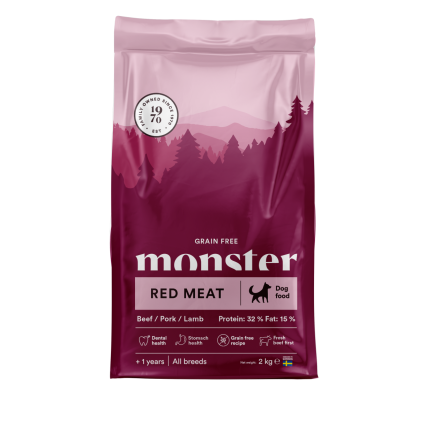 Monster Dog GrainFree Adult Red Meat 2 kg
