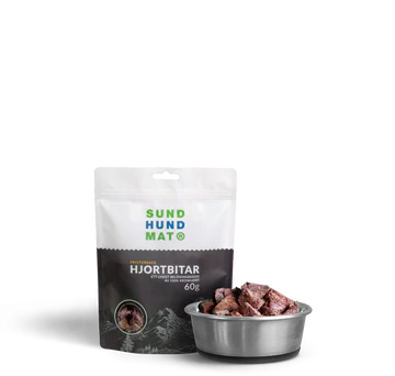 Frystorkade Hjortbitar 60g