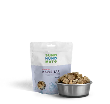 Frystorkade Kalvbitar 60g