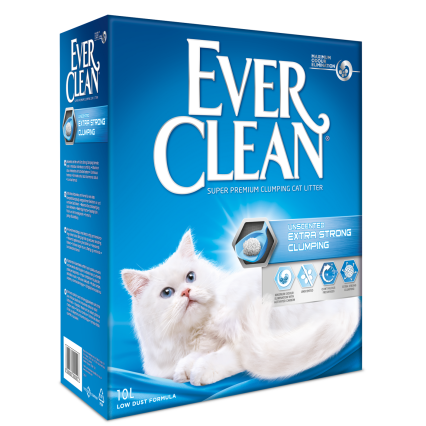 Ever Clean Unscented Extra Strong Clumping 10L
