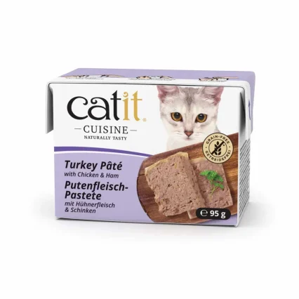 Catit Cuisine Pate Turkey, Chicken & Ham 95g