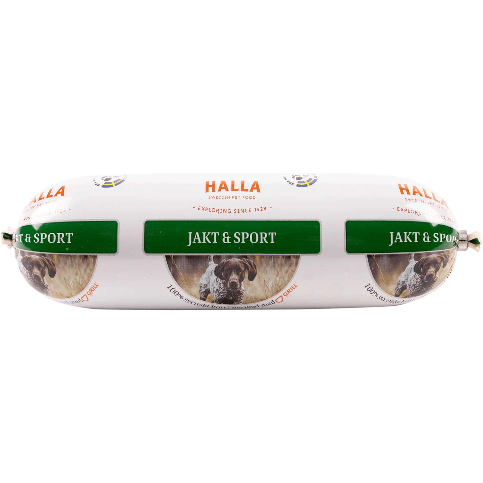Halla Ångkokt Våtfoder Jakt&Sport 650g