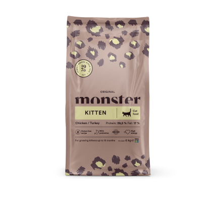 Monster Original Kitten Chicken/Turkey 6 kg