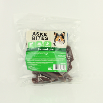Askebites Lammkorv 500g