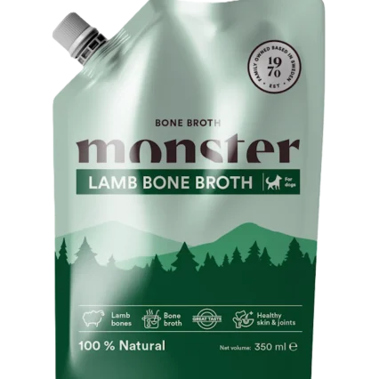 Monster Dog Bone Broth Lamb 1000ml