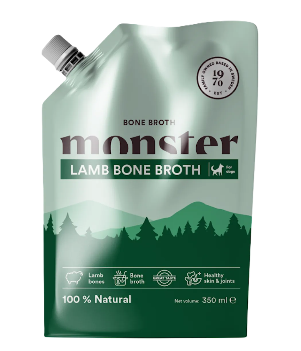 Monster Dog Bone Broth Lamb 1000ml